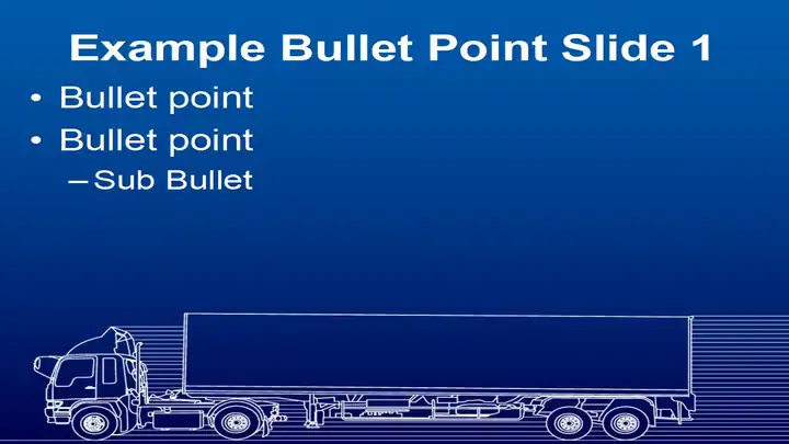 Lorry Template (blue)