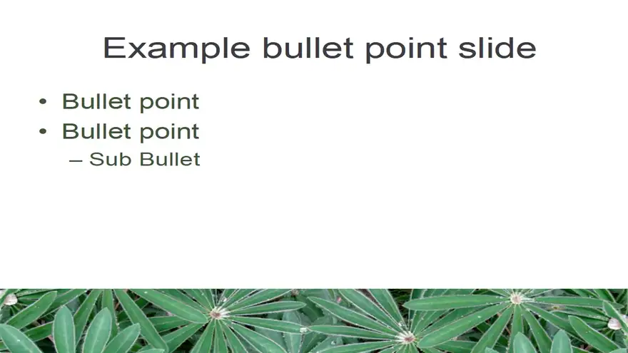 Lupins PowerPoint Template