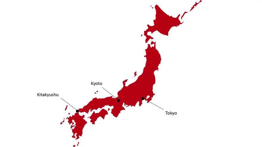 Map of Japan