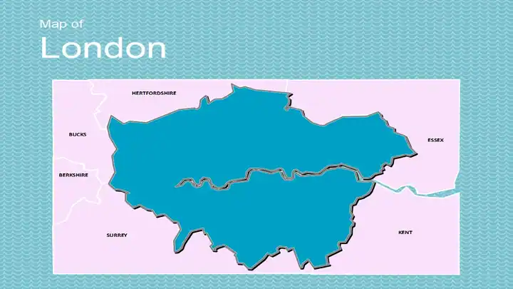 Map of London Template