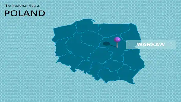 Map of Poland Template