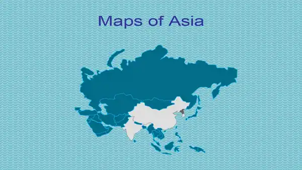 Maps of Asia Template