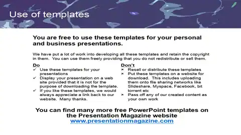 Marbled Purple Template