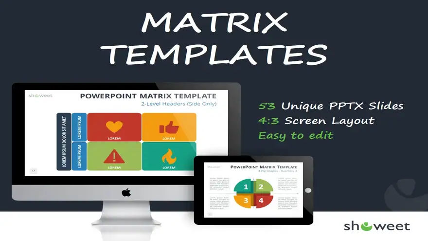 Matrix Templates for PowerPoint