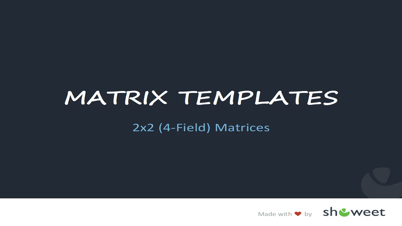 Matrix Templates for PowerPoint