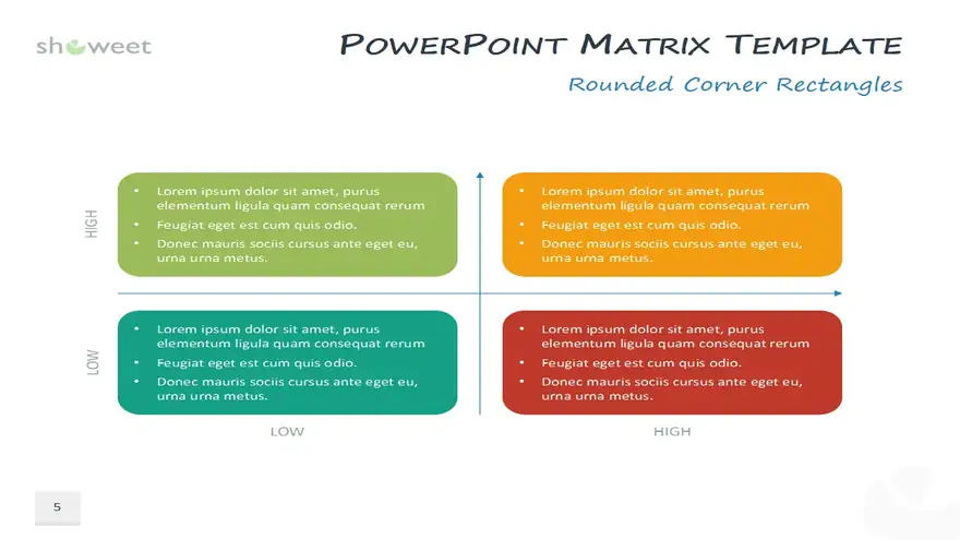 Matrix Templates for PowerPoint