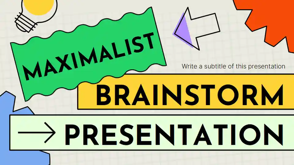 Maximalist Brainstorm Slides