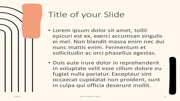 Mid-Century Abstract Template for PowerPoint and Google Slides