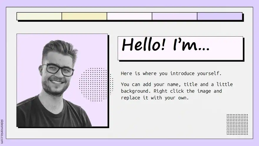 Minimal Pastel Presentation Template.