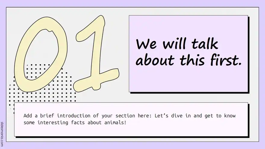 Minimal Pastel Presentation Template.