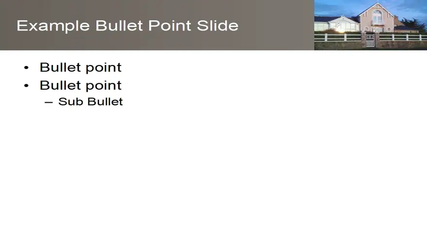 Modern House PowerPoint Template