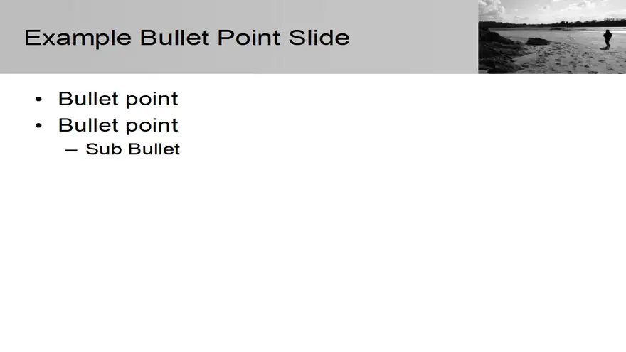 Moody Beach PowerPoint Template