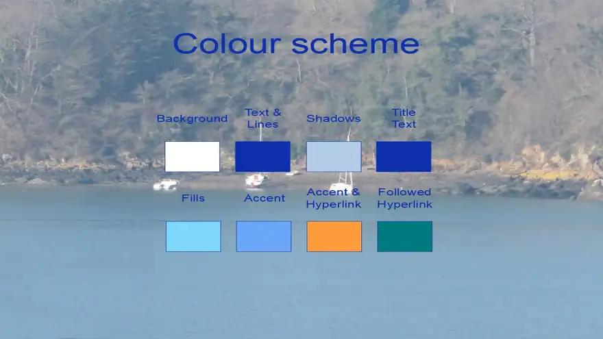 Moored Boat PowerPoint Template