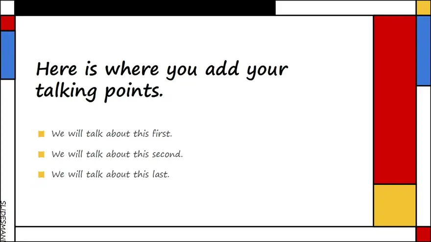 Morris, Bauhaus presentation template.