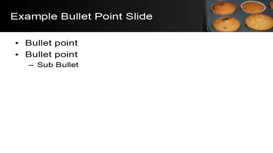 Muffin PowerPoint Template