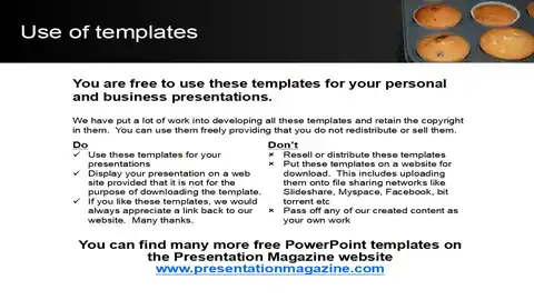 Muffin PowerPoint Template