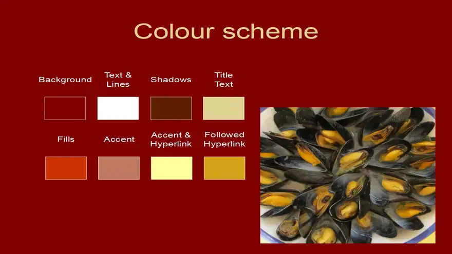 Mussel PowerPoint Template