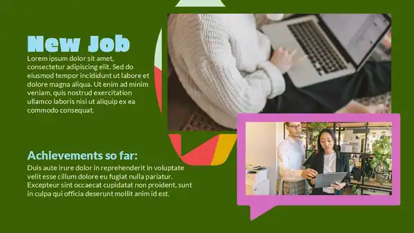 My LIfe Updates this Year Highlights Slides