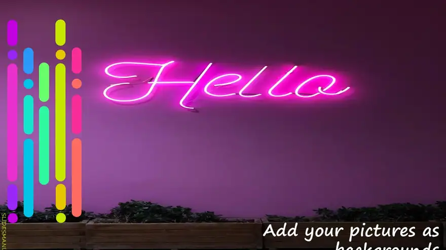 Neon Free Template for Google Slides and PowerPoint