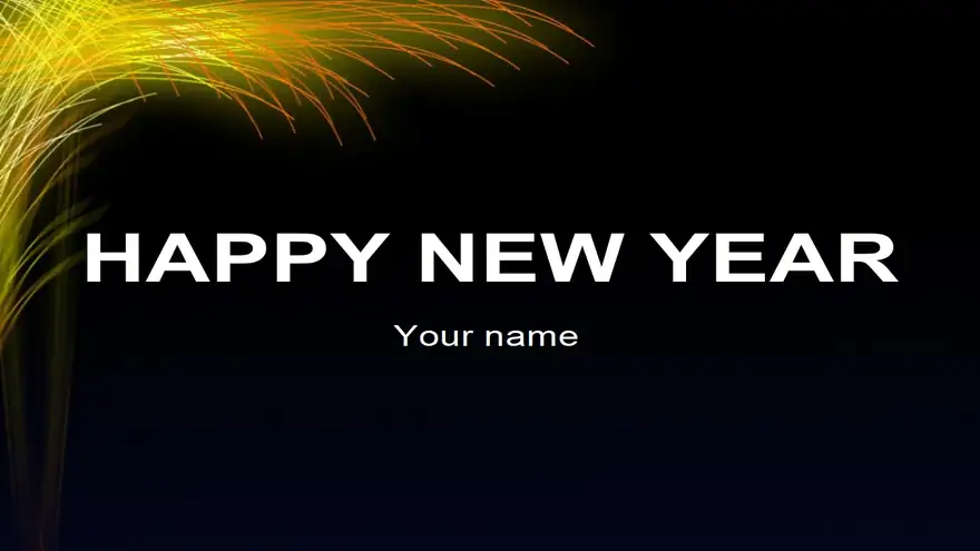 New Year Template