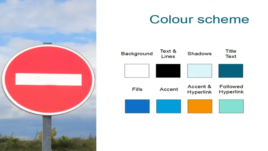 No Entry PowerPoint Template