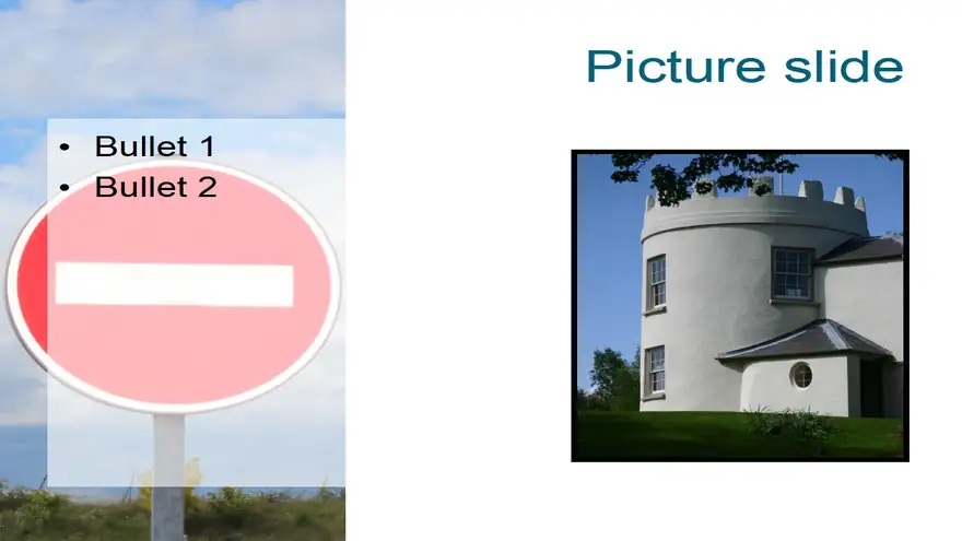 No Entry PowerPoint Template