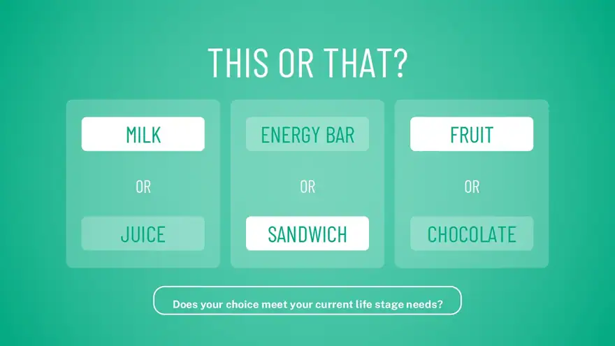 Nutrition and Life Stages Slides