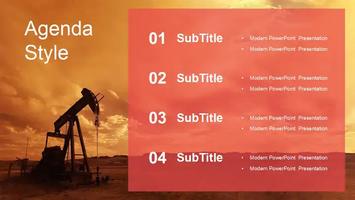 Oil Crisis PowerPoint Templates