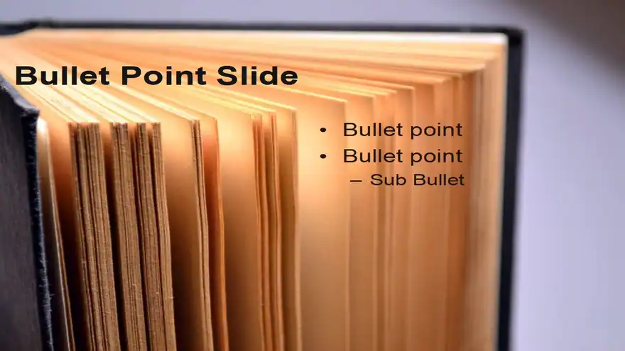 Old Book PowerPoint Template