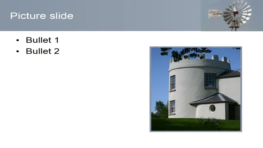 Old Farm Windmill Template