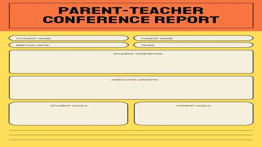 Parent-Teacher Conference Doc