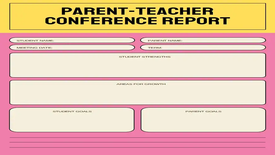 Parent-Teacher Conference Doc