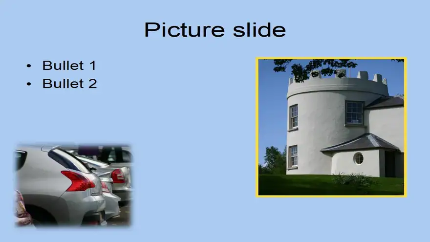 Parked Cars PowerPoint Template