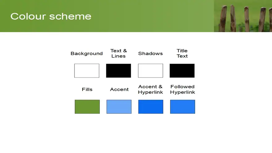 Picket Fence PowerPoint Template