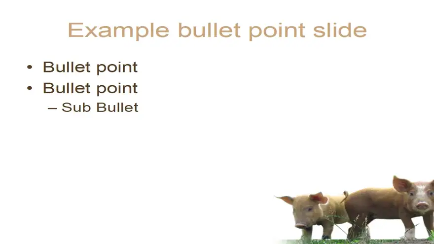 Piglet PowerPoint Template