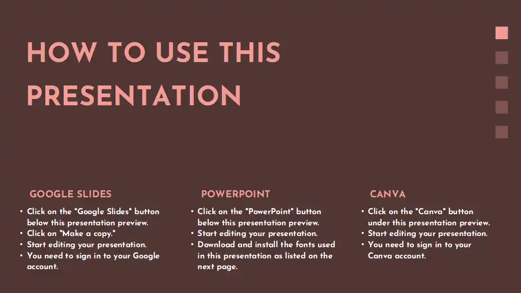 Pink and Brown Geometric Modern Personal Training Business Slides