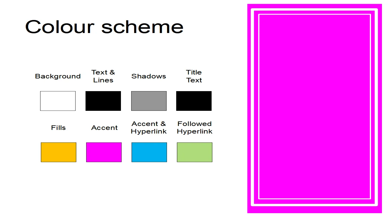Pink Frames Template