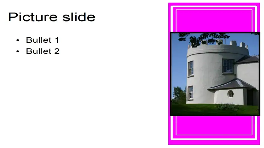 Pink Frames Template