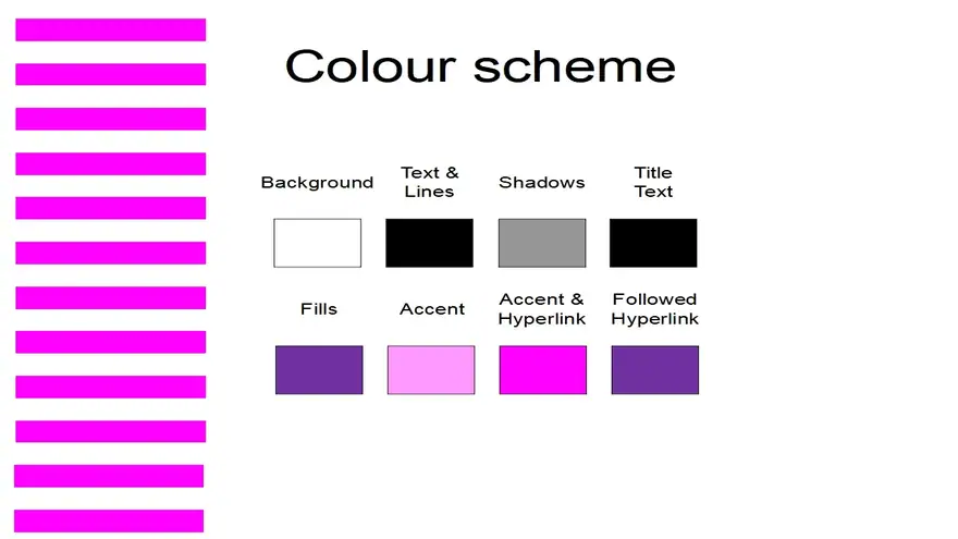 Pink Stripes Template