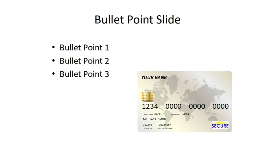 Platinum Credit Card Template