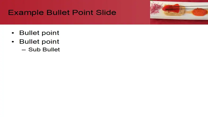 Posh Meal PowerPoint Template