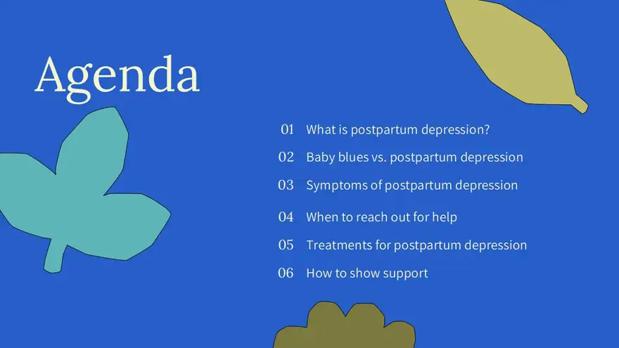 Postpartum Depression Slides