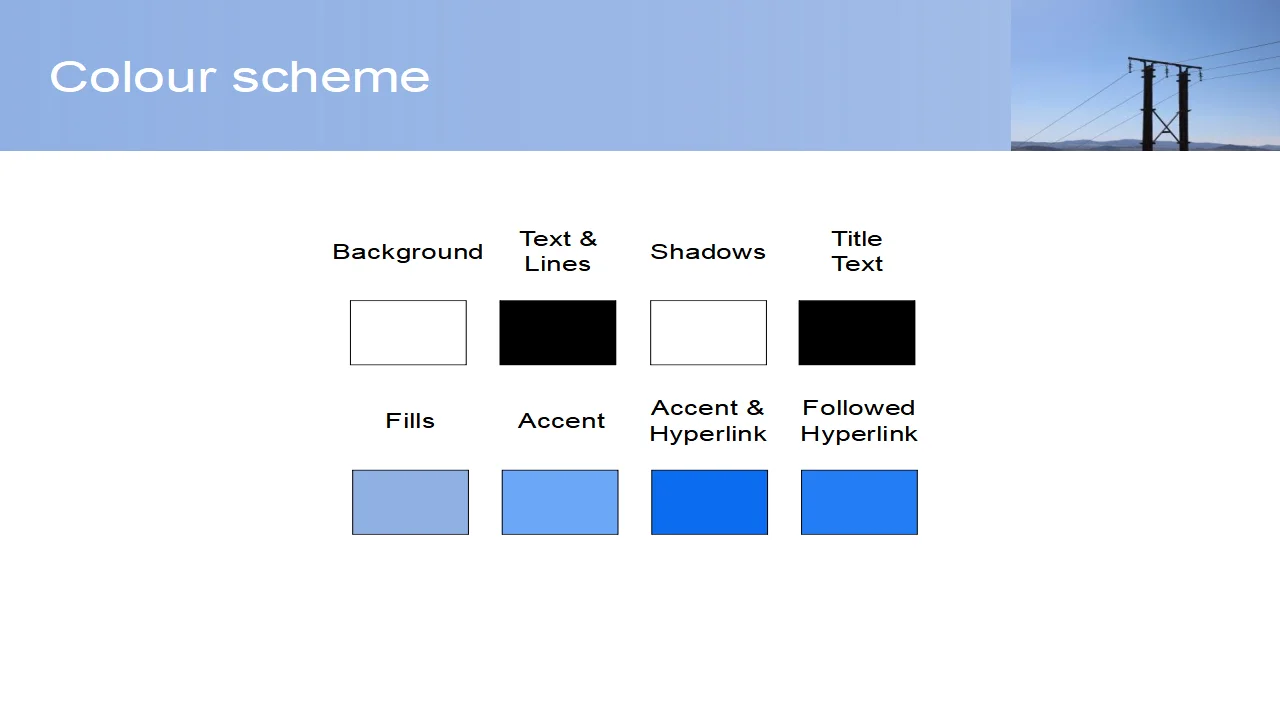 Power Lines PowerPoint Template