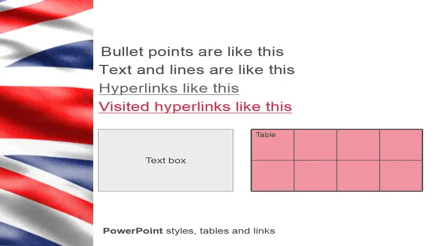 PowerPoint UK Flag