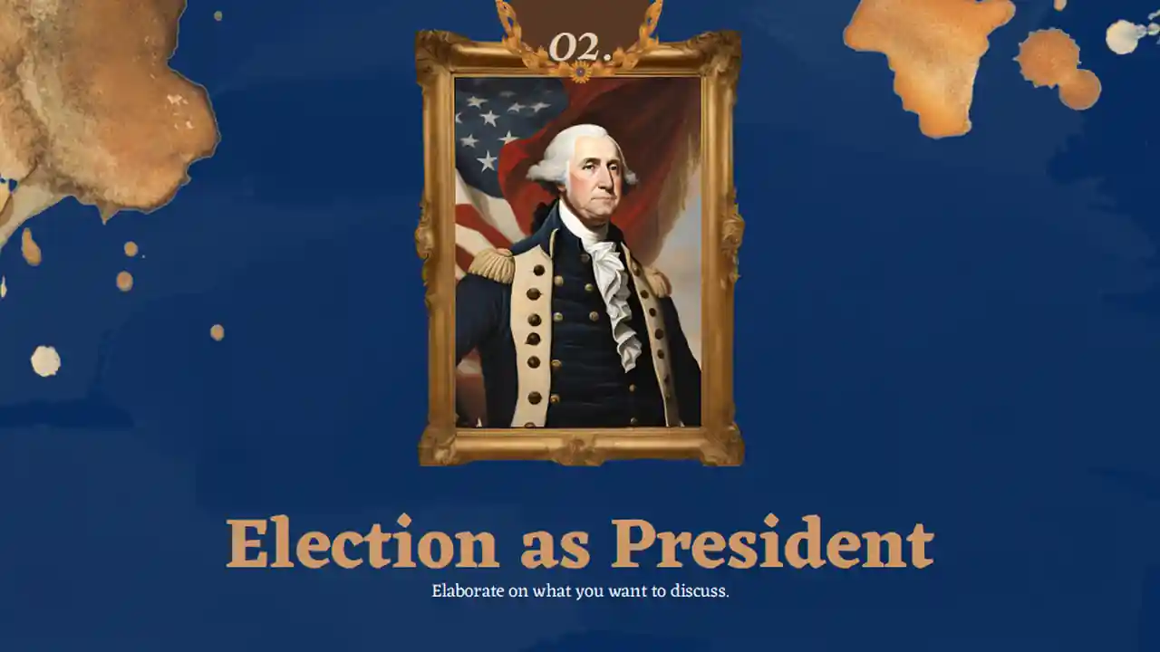 Presidency Of George Washington Biography Slides