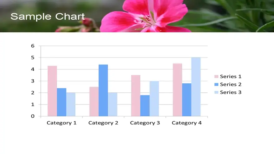 Pretty Flower Template
