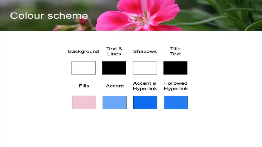 Pretty Flower Template