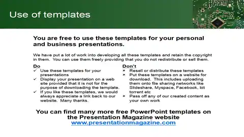Printed Circuit Board Template