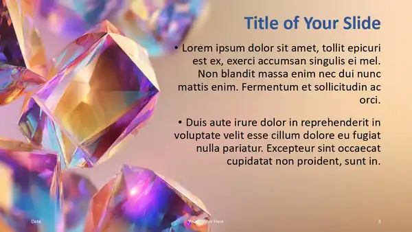 Prism Glow Template
