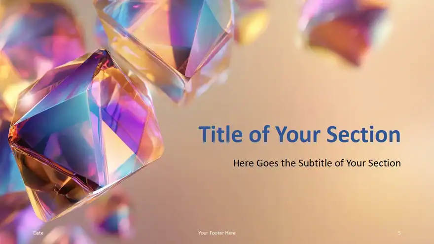Prism Glow Template